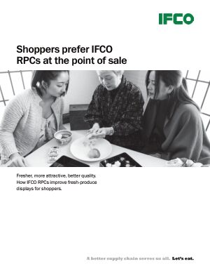Brochures: Shoppers prefer IFCO RPCs at the point of sale