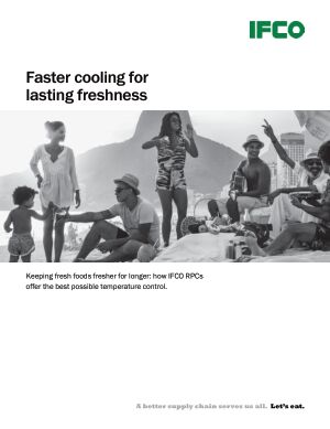 Brochures: Faster cooling for lasting freshness