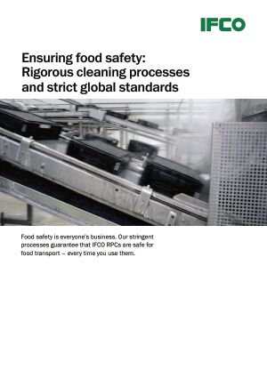 Brochures: Ensuring food safety in Europe: Rigorous cleaning processes and strict global standards
