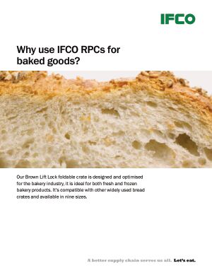 Brochures: Why use IFCO RPCs for baked goods?