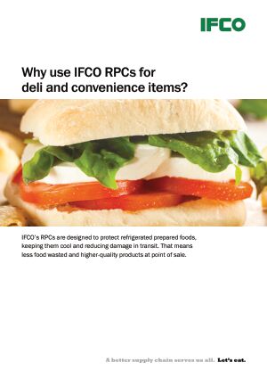 Brochures: Perché utilizzare gli RPC IFCO per specialità gastronomiche e cibi pronti?