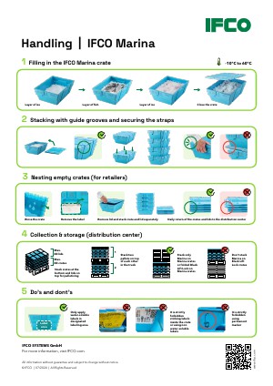 IFCO Marina Fish Crate - Reusable Packaging